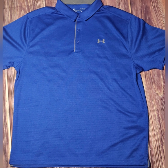 Under Armour Other - Under Armour Men's Royal Blue Polo